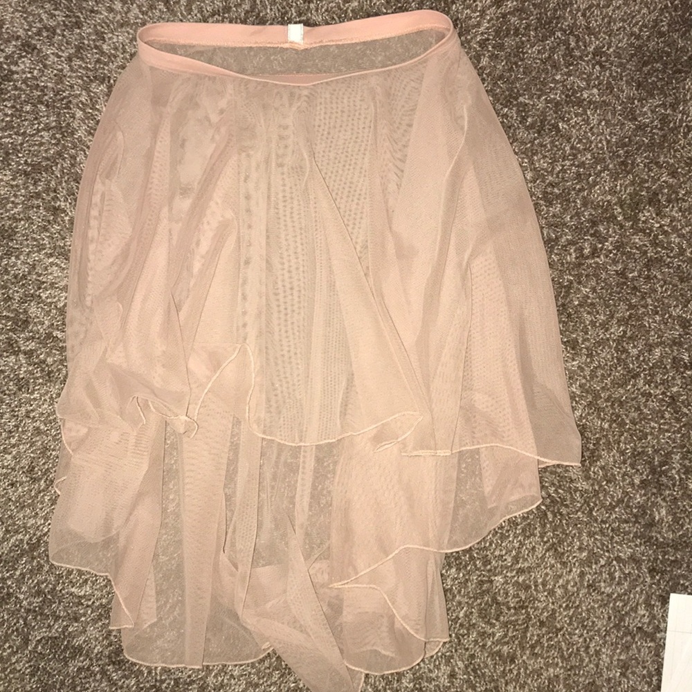 SOLD. light pink grandlund ballet skirt